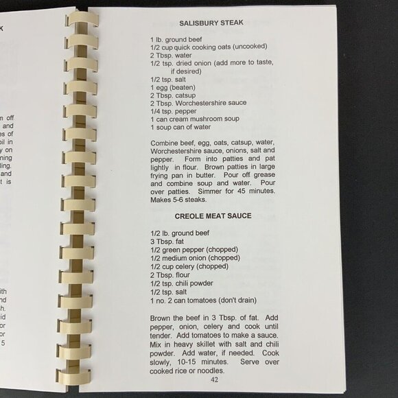 Recipes From Sweet Yesterday Cookbook Signed By Thelma Allen 1994 Spiral Bound - Picture 9 of 16